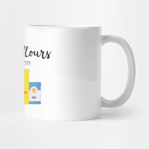 Buy me Flours by Yellow Hexagon Designs